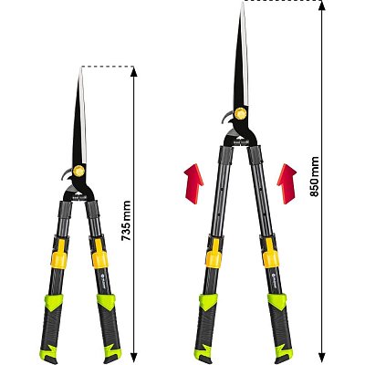 FZNR 1030 Pákové nůžky tel.2v1 FIELDMANN