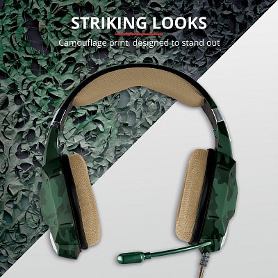 GXT322C CARUS HEADSET JUNGLE TRUST