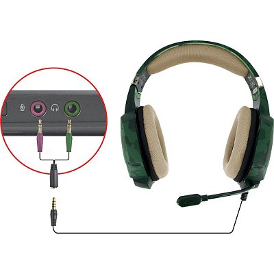 GXT322C CARUS HEADSET JUNGLE TRUST