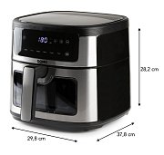 Horkovzdušná fritéza 6 l s průzorem - DOMO DO548FR