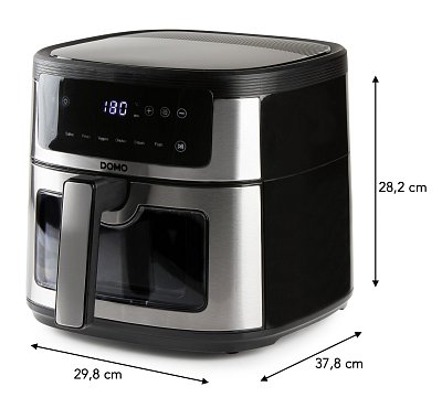 Horkovzdušná fritéza 6 l s průzorem - DOMO DO548FR
