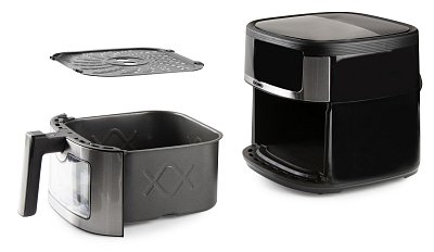 Horkovzdušná fritéza 6 l s průzorem - DOMO DO548FR