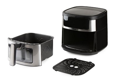 Horkovzdušná fritéza 6 l s průzorem - DOMO DO548FR