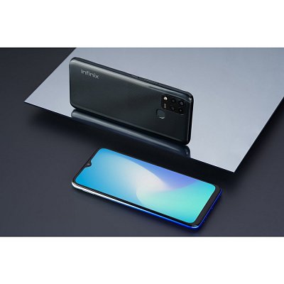 Hot 11 4/64 gsm tel. Polar Black INFINIX