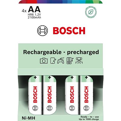 HR6B4P2100/00 NiMh AA 2100mAh 4pa. BOSCH