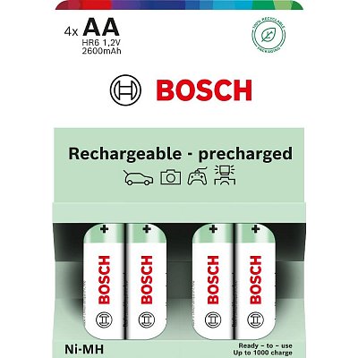 HR6B4P2600/00 NiMh AA 2600mAh 4pa. BOSCH