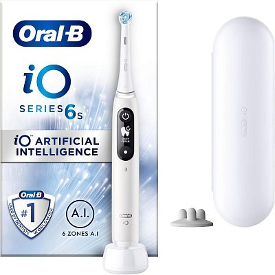 IO 6 SERIES BÍLÁ ZUBNÍ KARTÁČEK ORAL B