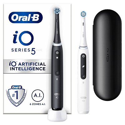 IO SERIES 4 MATT BLACK KARTÁČEK ORAL-B
