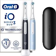 IO3 MATT BLACK/ICE BLUE DUO EDIT. ORAL-B