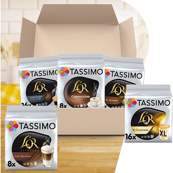 TASSIMO VARIAČNÍ BOX KAPSLE 64ks TASSIMO