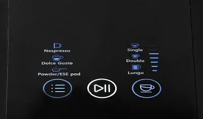 Kávovar 4v1 na pody i na kapsle - černý - DOMO DO748K