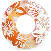 Kruh plovací Květiny 91 cm INTEX