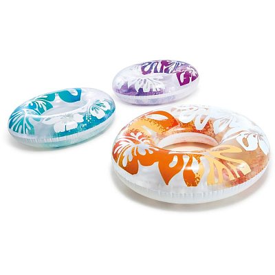 Kruh plovací Květiny 91 cm INTEX