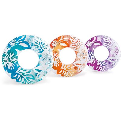 Kruh plovací Květiny 91 cm INTEX