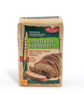 Küchenmeister směs na chleba - celozrnný špaldový chléb 1kg