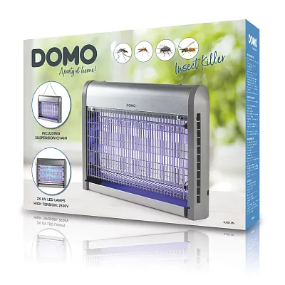 Lapač hmyzu s UV LED lampami - elektrický - DOMO KX012N