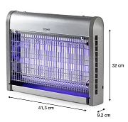 Lapač hmyzu s UV LED lampami - elektrický - DOMO KX012N