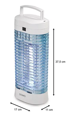 Lapač hmyzu UV LED lampa - elektrický - DOMO KX006N2