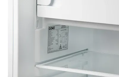 Lednice s mrazákem uvnitř - bílá - C - DOMO DO91127