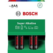 LR03SA4B/00 Super Alkal. AAA 4pack BOSCH