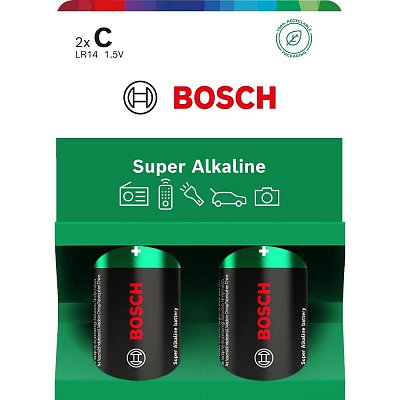 LR14SA2B/00 Super Alkaline C 2pack BOSCH