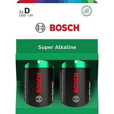 LR20SA2B/00 Super Alkaline D 2pack BOSCH