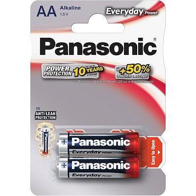 LR6 2BP AA Ev Power alk PANASONIC