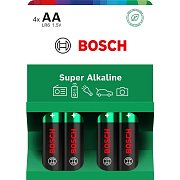 LR6SA4B/00 Super Alkaline AA 4pack BOSCH