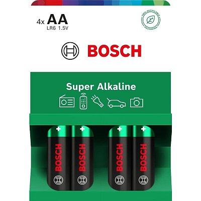 LR6SA4B/00 Super Alkaline AA 4pack BOSCH