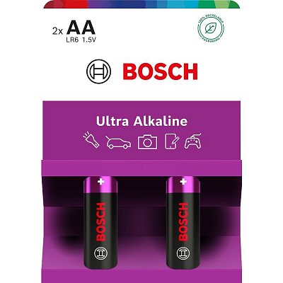 LR6UA2B/00 Ultra Alkaline AA 2pack BOSCH