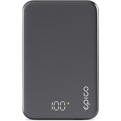 Mag+ Alu PB 10 000mAh - šedá EPICO