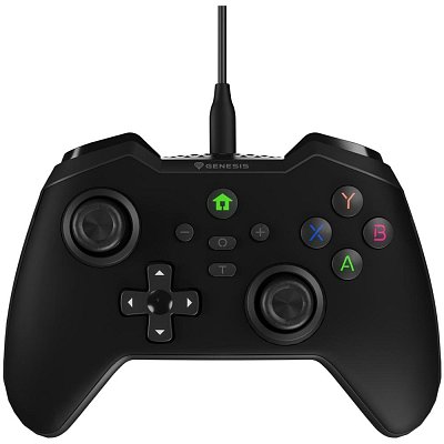 MANGAN 300 drát.gamepad PC/SW BK GENESIS