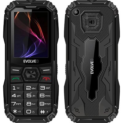 MaxPhone A1 DS telefon černý EVOLVEO