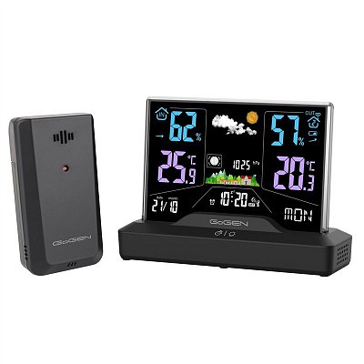 Meteostanice GoGEN ME 2000, černá