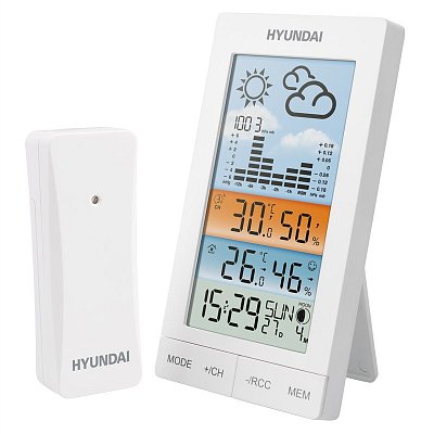 Meteostanice Hyundai WS 2050, bílá