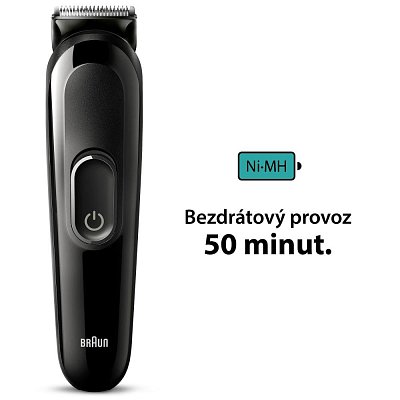 MGK3420 MULTIFUN. ZASTŘIHOVAČ 6V1 BRAUN