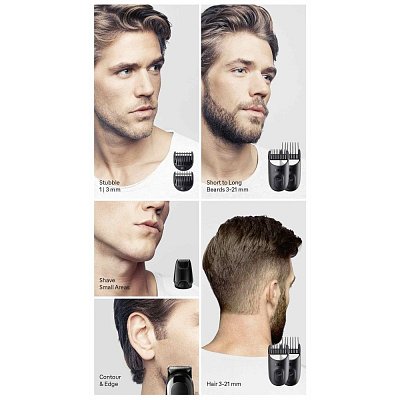 MGK3420 MULTIFUN. ZASTŘIHOVAČ 6V1 BRAUN