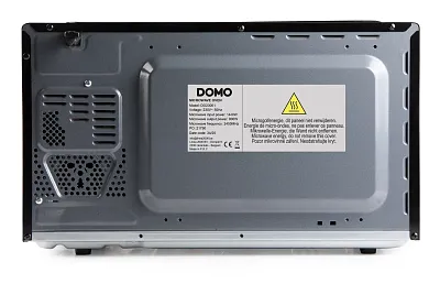 Mikrovlnná trouba - černá - DOMO DO23001