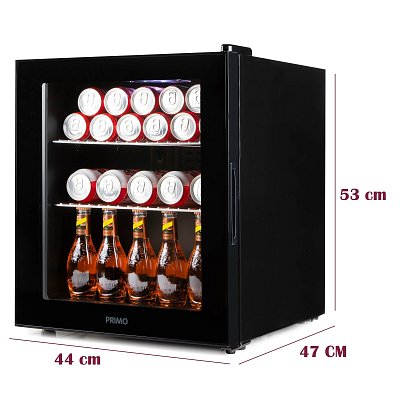 Mini chladnička nápojů - barová lednice - černá - PRIMO PR178BC