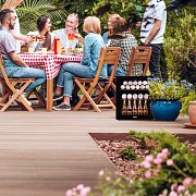 Mini chladnička nápojů - barová lednice - černá - PRIMO PR178BC