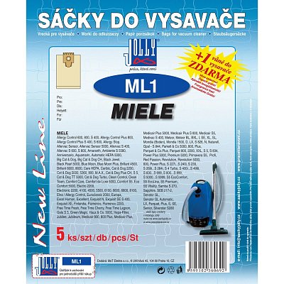 ML 1 SÁČEK DO VYSAVAČE JOLLY