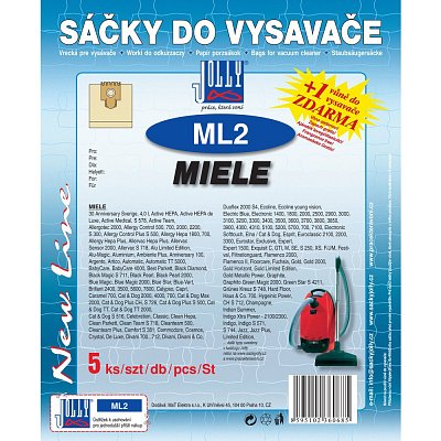 ML 2 SÁČEK DO VYSAVAČE JOLLY
