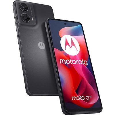 Moto G24 4/128GB Matte Charcoal MOTOROLA