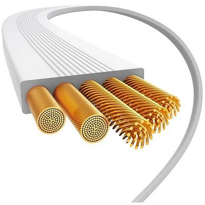 Navíjecí kabel USB-C/Lightn. 1m 20W bílý