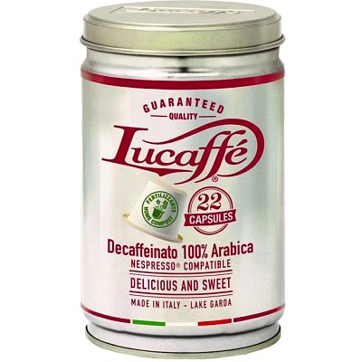NESPRSSO DECAFEINATO 22KS KAPSLE LUCAFFE