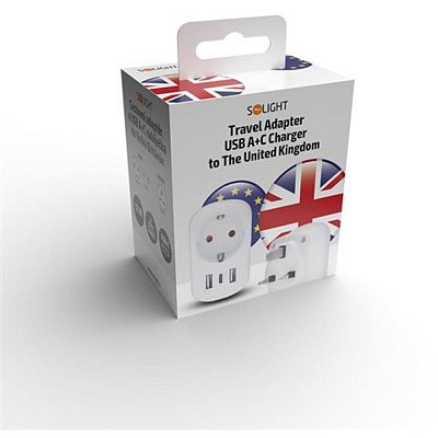 PA03UK cestovní adaptér SOLIGHT
