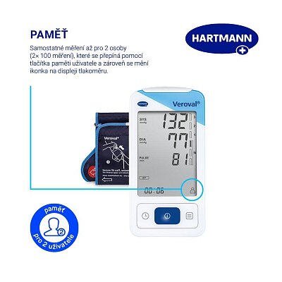 PAŽNÍ TLAKOMĚR S EKG 2V1 VEROVAL