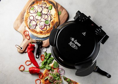 Pizza pec na čerstvou pizzu - černá - DOMO DO9285PZ