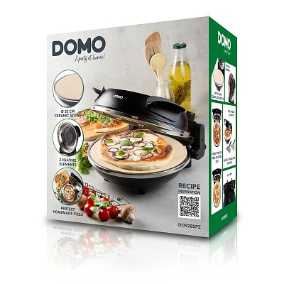 Pizza pec na čerstvou pizzu - černá - DOMO DO9285PZ