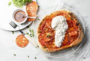 Pizza pec na čerstvou pizzu - černá - DOMO DO9285PZ